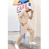 imageCOOFANDY Mens Tracksuit 2 Piece Relaxed Fit Halfzip Sweatsuits Athletic Running Jogging Suit SetsLight Khaki