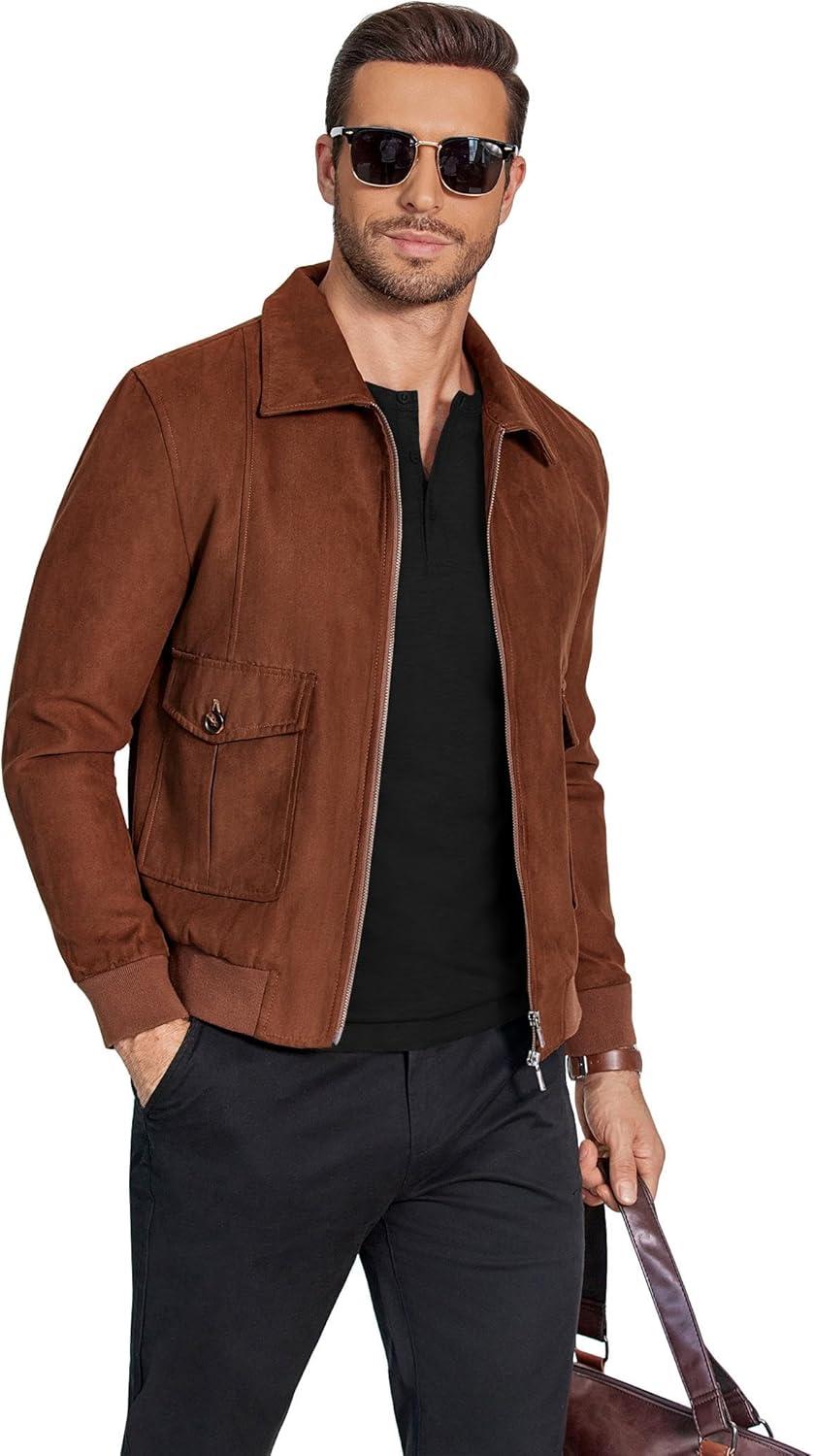 imageCOOFANDY Henley Shirts for Men Long Sleeve T Shirts Textured Casual Stretch Fashion Pullover Lightweight Fall TopsBlack