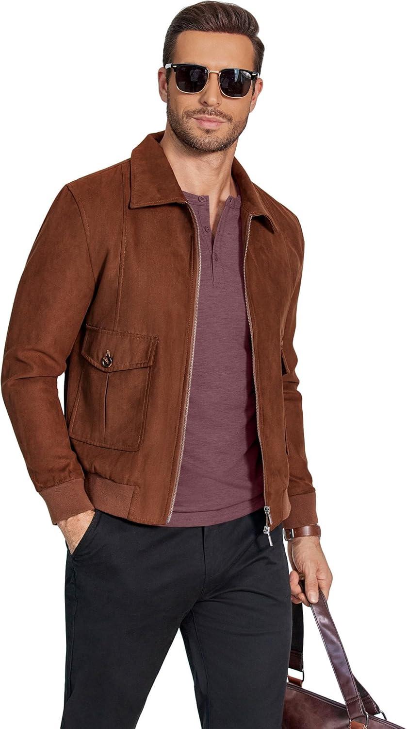 imageCOOFANDY Henley Shirts for Men Long Sleeve T Shirts Textured Casual Stretch Fashion Pullover Lightweight Fall TopsDark Red