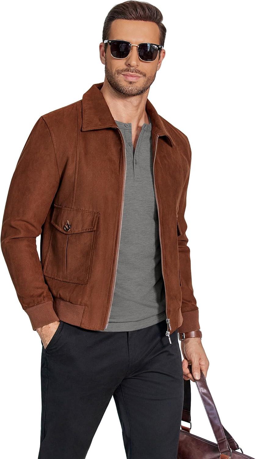 imageCOOFANDY Henley Shirts for Men Long Sleeve T Shirts Textured Casual Stretch Fashion Pullover Lightweight Fall TopsLight Grey