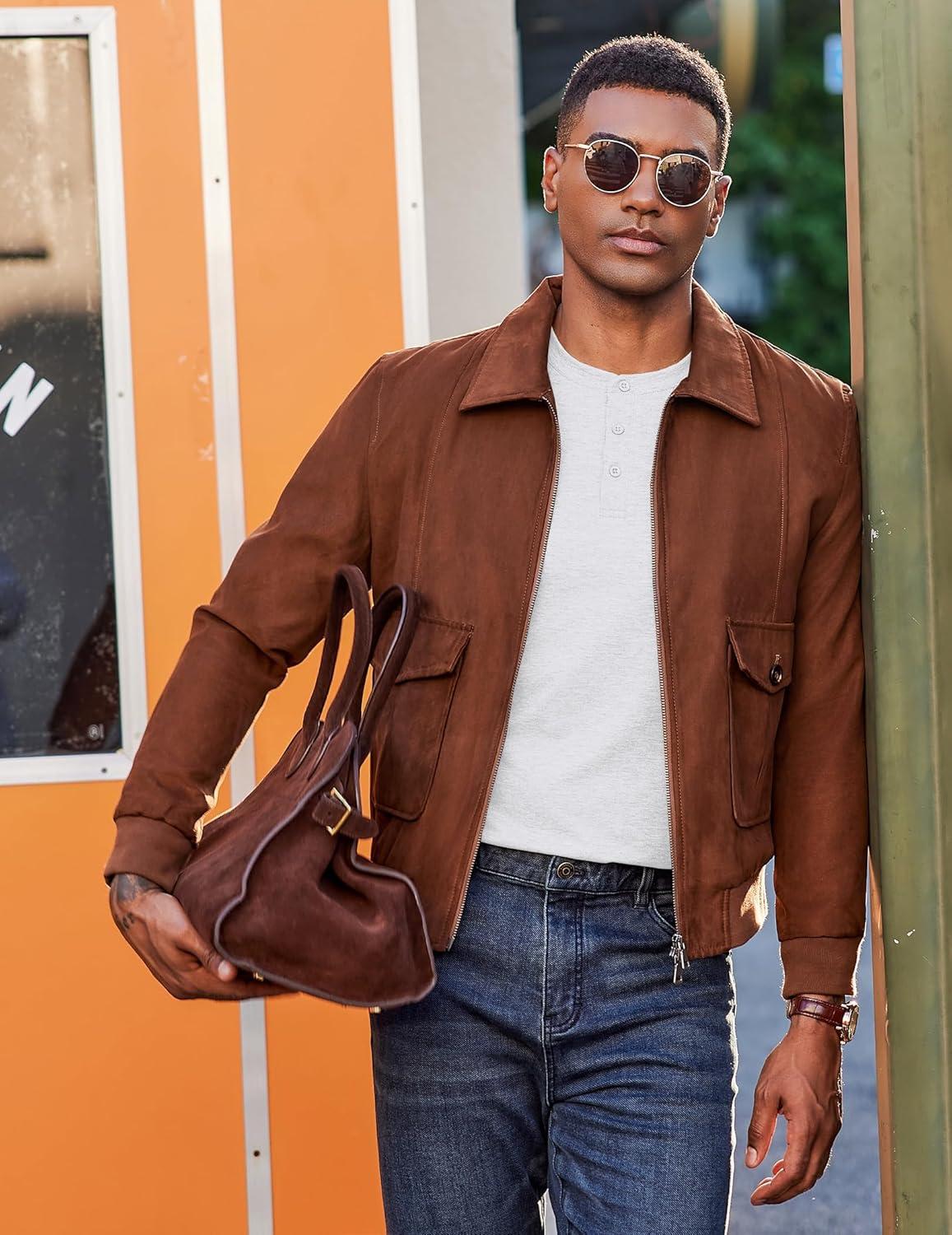 imageCOOFANDY Henley Shirts for Men Long Sleeve T Shirts Textured Casual Stretch Fashion Pullover Lightweight Fall TopsWhite