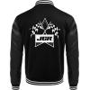 imageCOOFANDY Mens Fashion Varsity Jacket Causal Slim Fit Cotton Letterman Baseball Bomber JacketsBlack Jgr