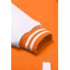 imageCOOFANDY Mens Fashion Varsity Jacket Causal Slim Fit Cotton Letterman Baseball Bomber JacketsOrange