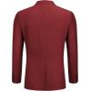 imageCOOFANDY Mens Blazer Casual Sport Coats Two Buttons Lightweight Suit JacketRed