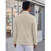 imageCOOFANDY Mens Blazer Casual Suit Jacket Slim Fit One Button Sport Coats Lightweight Sports JacketBeige