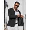 imageCOOFANDY Mens Blazer Casual Suit Jacket Slim Fit One Button Sport Coats Lightweight Sports JacketBlack