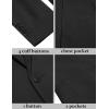 imageCOOFANDY Mens Blazer Casual Suit Jacket Slim Fit One Button Sport Coats Lightweight Sports JacketBlack