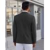 imageCOOFANDY Mens Blazer Casual Suit Jacket Slim Fit One Button Sport Coats Lightweight Sports JacketDark Grey