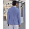 imageCOOFANDY Mens Blazer Casual Suit Jacket Slim Fit One Button Sport Coats Lightweight Sports JacketRoyal Blue