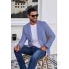 imageCOOFANDY Mens Blazer Casual Suit Jacket Slim Fit One Button Sport Coats Lightweight Sports JacketRoyal Blue