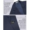 imageCOOFANDY Mens Casual Blazer Slim Fit Lightweight Sport Coat One Button Suit JacketNavy Blue