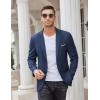 imageCOOFANDY Mens Casual Blazer Slim Fit Sport Coats One Button Business Suit JacketRoyal Blue