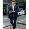 imageCOOFANDY Mens Casual Blazer Slim Fit Sport Coats One Button Business Suit JacketRoyal Blue