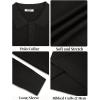imageCOOFANDY Mens Knit Polo Sweater Long Sleeve Polo Sweaters Casual Knitted Button Collar Pullover SweaterBlack