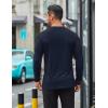 imageCOOFANDY Mens Long Sleeve T Shirts Casual Crew Neck Tee Shirts Lightweight Soft Pullover TopsNavy Blue