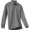 imageCOOFANDY Mens Polo Shirts 2025 Long Sleeve Casual Golf Shirts Light Weight Moisture Wicking Pullover ShirtsDark Grey
