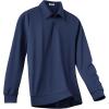 imageCOOFANDY Mens Polo Shirts 2025 Long Sleeve Casual Golf Shirts Light Weight Moisture Wicking Pullover ShirtsNavy Blue