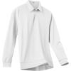 imageCOOFANDY Mens Polo Shirts 2025 Long Sleeve Casual Golf Shirts Light Weight Moisture Wicking Pullover ShirtsWhite