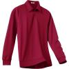 imageCOOFANDY Mens Polo Shirts 2025 Long Sleeve Casual Golf Shirts Light Weight Moisture Wicking Pullover ShirtsWine Red