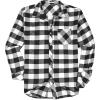 imageCOOFANDY Mens Flannel Plaid Shirts Long Sleeve Button Down Shirts Casual Fall Shirt JacketBlackwhite