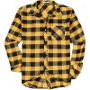 imageCOOFANDY Mens Flannel Plaid Shirts Long Sleeve Button Down Shirts Casual Fall Shirt JacketYellowblack