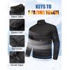 imageCOOFANDY Mens Puffer Jacket Packable Lightweight Jackets Winter Coat Windproof Zipper Down JacketBlack