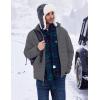 imageCOOFANDY Mens Puffer Jacket Packable Lightweight Jackets Winter Coat Windproof Zipper Down JacketDark Grey