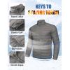 imageCOOFANDY Mens Puffer Jacket Packable Lightweight Jackets Winter Coat Windproof Zipper Down JacketDark Grey