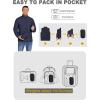 imageCOOFANDY Mens Puffer Jacket Packable Lightweight Jackets Winter Coat Windproof Zipper Down JacketNavy Blue