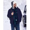 imageCOOFANDY Mens Puffer Jacket Packable Lightweight Jackets Winter Coat Windproof Zipper Down JacketNavy Blue
