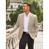 imageCOOFANDY Mens Sport Coat Casual Blazer One Button Business Suit JacketLight Khaki