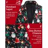 imageCOOFANDY Mens Christmas Blazer Jacket One Button Halloween Sport Coat Christmas Party Holiday JacketChristmas Blazer  Xmas Party