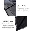 imageCOOFANDY Mens Tuxedo Jacket Slim Fit Shawl Lapel Blazer One Button Suit Jackets for Party Prom Wedding DinnerPat2black