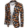 Halloween Blazer - Pumpkin & Skull