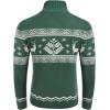 imageCOOFANDY Mens Christmas Sweater Ugly Knitted Xmas Sweaters Casual Snowflake Pullover KnitwearCchristmas Green