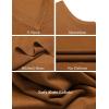 imageCOOFANDY Mens Sleeveless Sweater Vest Lightweight VNeck Cotton Vest PulloverLight Brown
