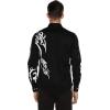 imageCOOFANDY Mens Print Button Down Dress Shirt Fashion Long Sleeve Casual ShirtsBlack