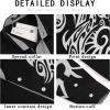 imageCOOFANDY Mens Print Button Down Dress Shirt Fashion Long Sleeve Casual ShirtsBlack