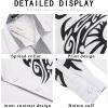 imageCOOFANDY Mens Print Button Down Dress Shirt Fashion Long Sleeve Casual ShirtsWhite