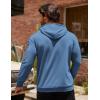 imageCOOFANDY Mens Hoodie Casual Drawstring Athletic Hoodies Hooded Pullover Sweatshirts with PocketDark Blue