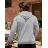 imageCOOFANDY Mens Hoodie Casual Drawstring Athletic Hoodies Hooded Pullover Sweatshirts with PocketLight Gray