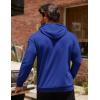 imageCOOFANDY Mens Hoodie Casual Drawstring Athletic Hoodies Hooded Pullover Sweatshirts with PocketRoyal Blue