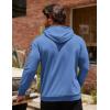 imageCOOFANDY Mens Hoodie Casual Drawstring Athletic Hoodies Hooded Pullover Sweatshirts with PocketSky Blue
