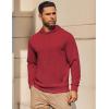 imageCOOFANDY Mens Hoodie Long Sleeve Casual Pullover Hooded Sweatshirt Fashion Drawstring Hoodies with PocketMaroon