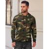 imageCOOFANDY Mens Hoodies Pullover Long Sleeve Casual Fashion Sweatshirts Drawstring Gym Hooded Shirt with Kanga PocketCamo