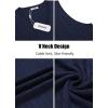 imageCOOFANDY Mens Sweater Vest Cable Knitted V Neck Slim Fit Sleeveless Pullover SweaterNavy Blue