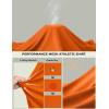imageCOOFANDY Long Sleeve Shirts for Men Moisture Wicking Activewear TShirts Workout Running ShirtsOrange