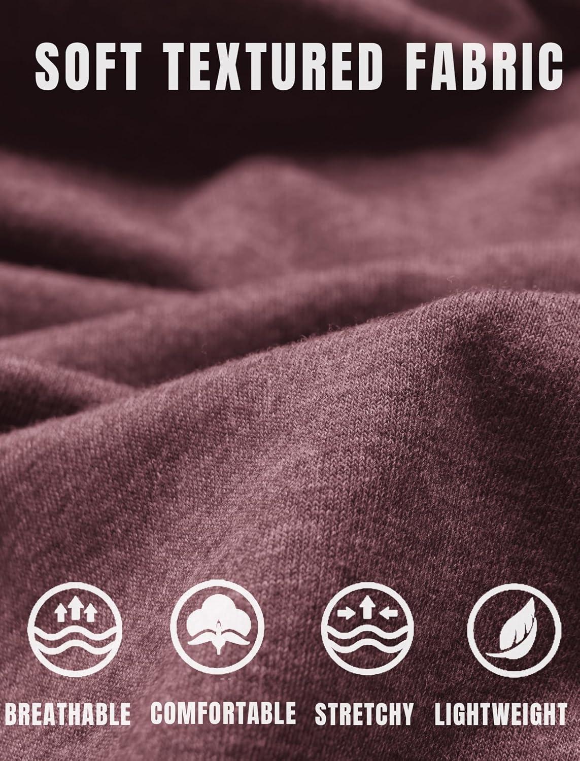 imageCOOFANDY Mens Short Sleeve Henley TShirtWine Red