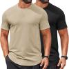 Two Pack- Black + Light Khaki