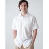 image:imageCOOFANDY Mens Casual Textured Short Sleeve Button Down Summer Beach ShirtWhite